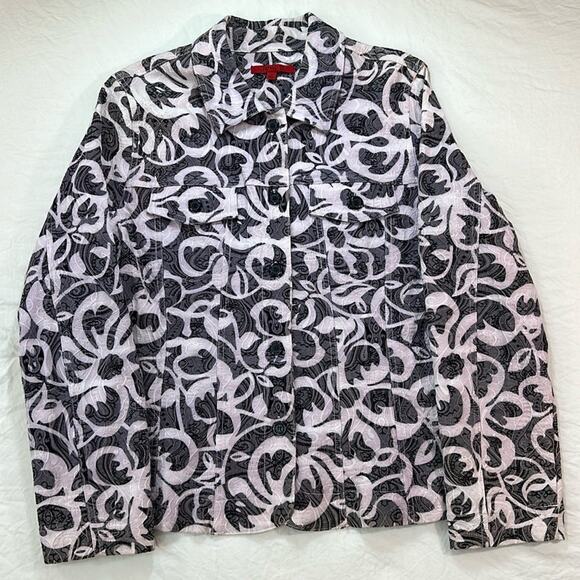 Joni B. jacket women’s Medium Embroidery Dainty Fairy Barbiecore Dark Academia - Picture 1 of 13